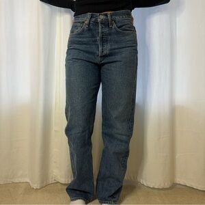 Agolde 90’s Mid Rise Jeans (Button Fly)